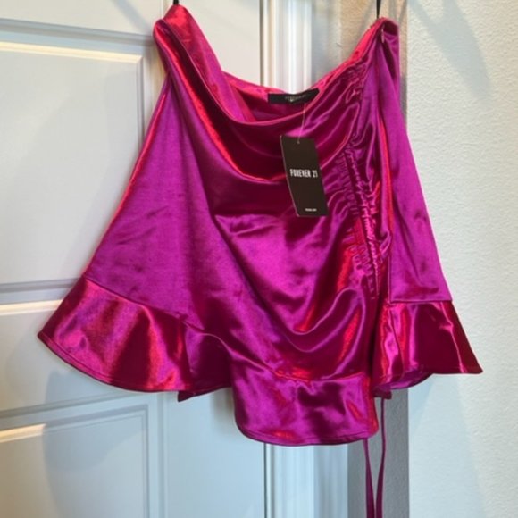 Forever 21 Fuchsia Short Skirt - Picture 1 of 2